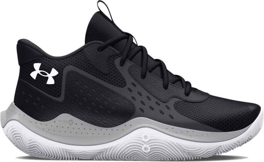 Under Armour GS Jet 23 Basketbal Schoenen Black 001 Jet Gray 010 White 100 Kinderen