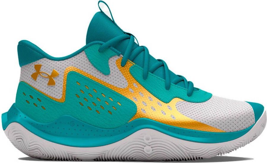 Under Armour Gs Jet 23 Basketbal Schoenen Blauw 1 2 Man