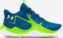 Under Armour Basketbalschoenen voor Volwassenen GS JET '23 Blauw - Thumbnail 2