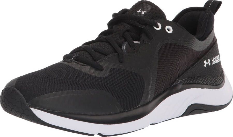 Under Armour Hovr Omnia Womens Black Black White Basketball Performance 3025054-001