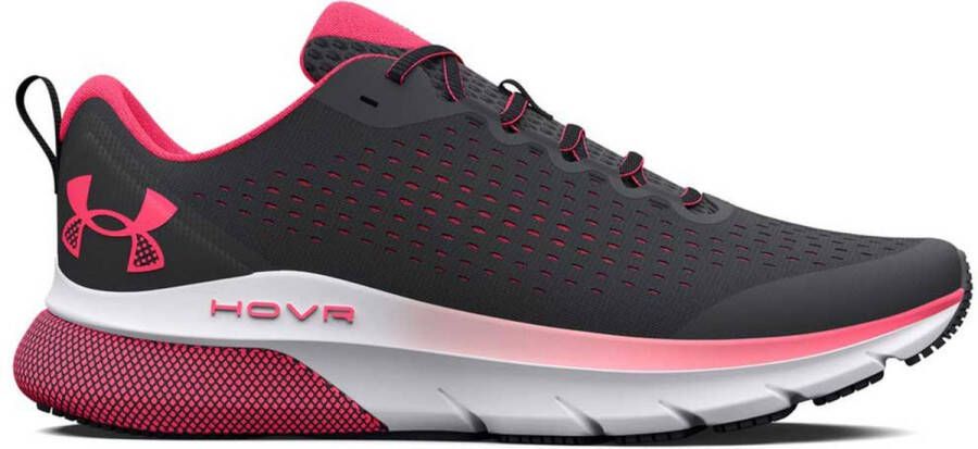 Under Armour HOVR Turbulence Hardloopschoenen Black Pink Shock Pink Shock Dames