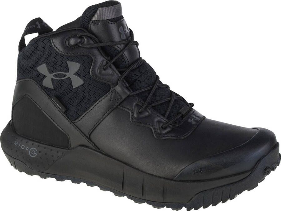 Under Armour Micro G Valsetz Leather WP 3024334-001 Mannen Zwart Laarzen Trekkingschoenen - Foto 2