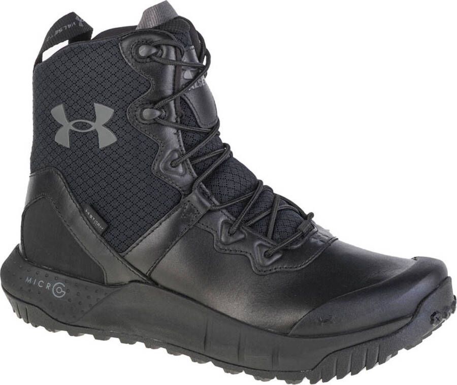 Under Armour Micro G Valsetz Leather WP 3024266-001 Mannen Zwart Laarzen Trekkingschoenen