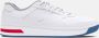 Under Armour Ua Court 96-Wht blue red Size - Thumbnail 2