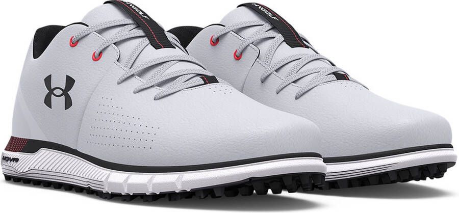 Under Armour HOVR Fade 2 SL E Golfschoenen Voor Heren Waterdicht Grijs Zwart