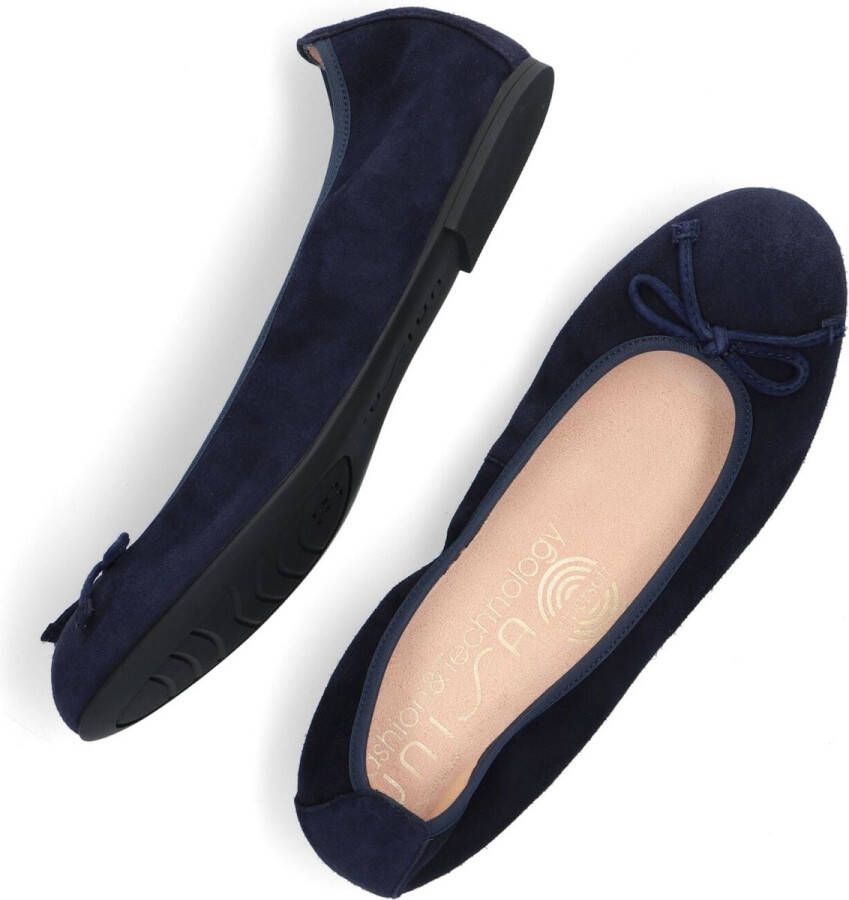 Unisa Acor Ballerina's Dames Blauw