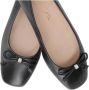 Unisa Zwarte Ballerina's met Zilveren Detail Black Dames - Thumbnail 2