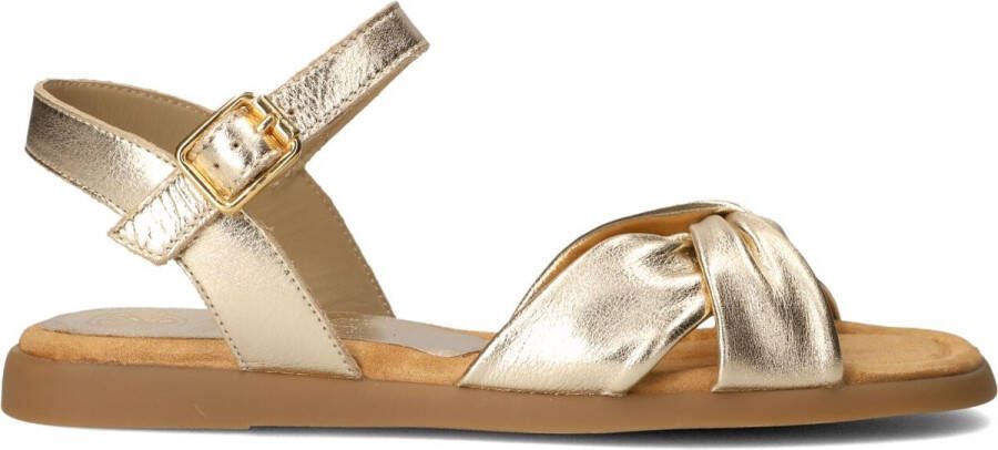 Unisa Camel Sandalen Dames Goud