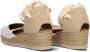 UNISA Espadrilles Dames Chaplin Maat: 38 Materiaal: Leer Kleur: Wit - Thumbnail 2