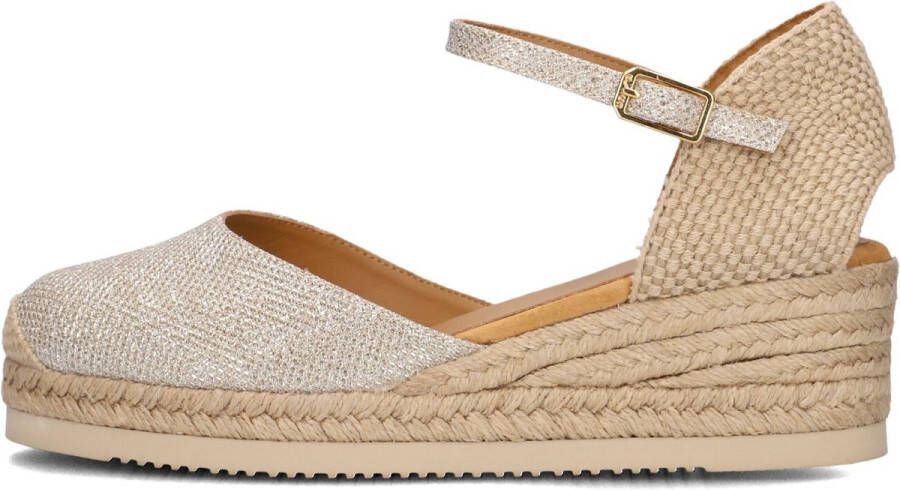 Unisa Cisca Espadrilles Zomer Schoenen Dames Goud