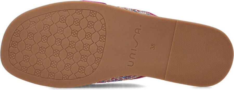 UNISA Slippers Dames Cray Maat: 37 Materiaal: Leer Kleur: Roze