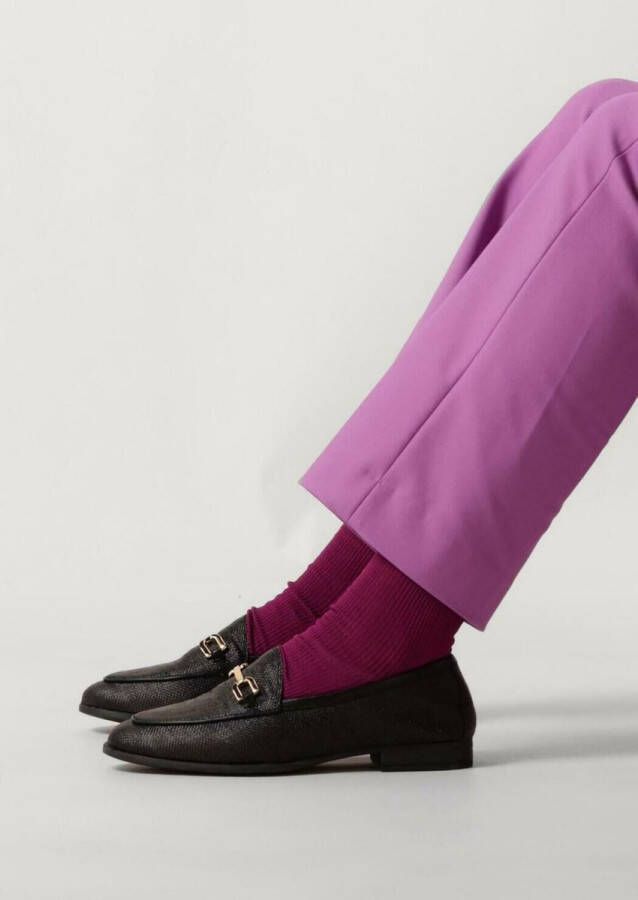 Unisa Dalcy Loafers Instappers Dames Zwart