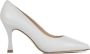 Unisa Pumps Stiletto Dames Damesschoenen Leer hoogte 8 cm Tola bride Wit - Thumbnail 1