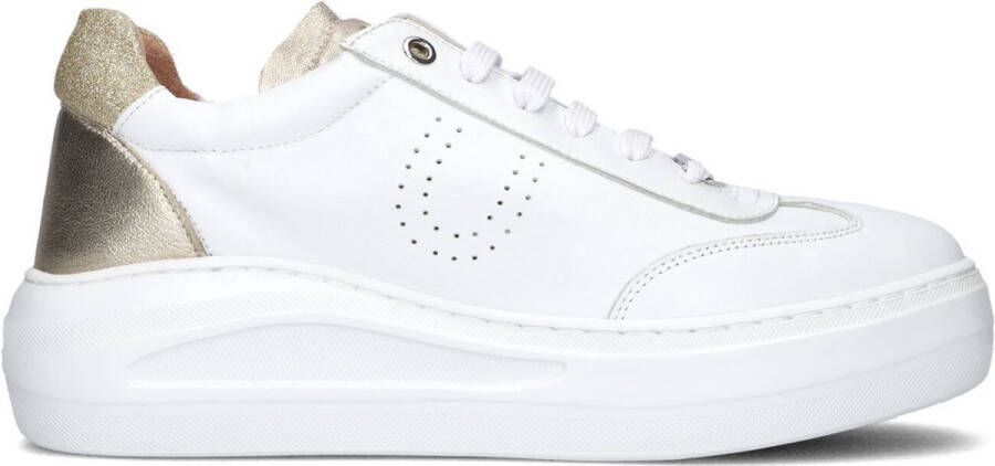 UNISA Lage Sneakers Dames Fraile Maat: 41 Materiaal: Leer Kleur: Wit