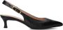 UNISA Slingbacks Dames Ibon Maat: 36 Materiaal: Leer Kleur: Zwart - Thumbnail 2