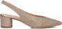 UNISA Slingbacks Dames Jensen Maat: 38 Materiaal: Textiel Kleur: Goud - Thumbnail 2