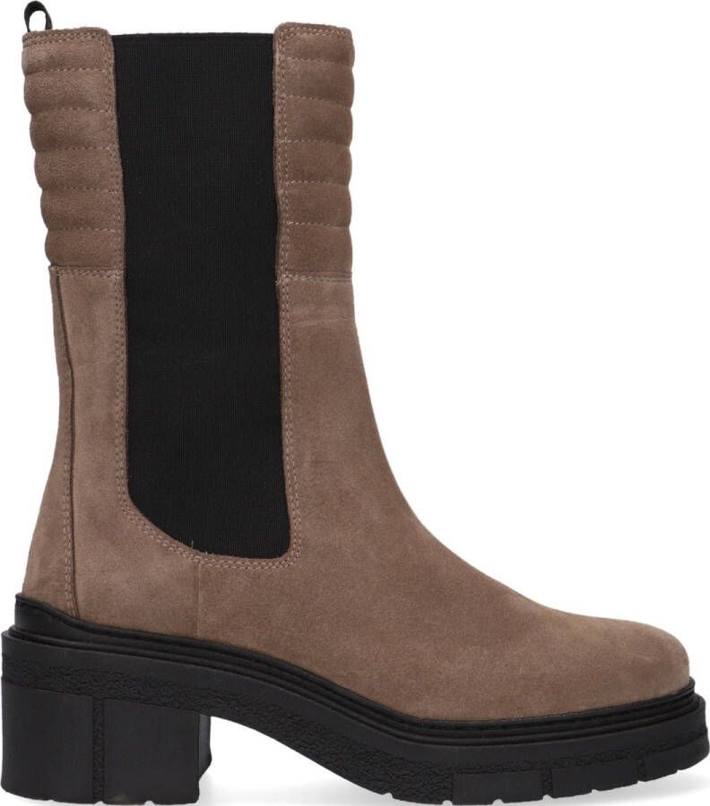 Unisa Jina Chelsea boots Enkellaarsjes Dames Taupe