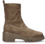 UNISA Enkelboots Dames Jofo Maat: 42 Materiaal: Suède Kleur: Taupe - Thumbnail 2