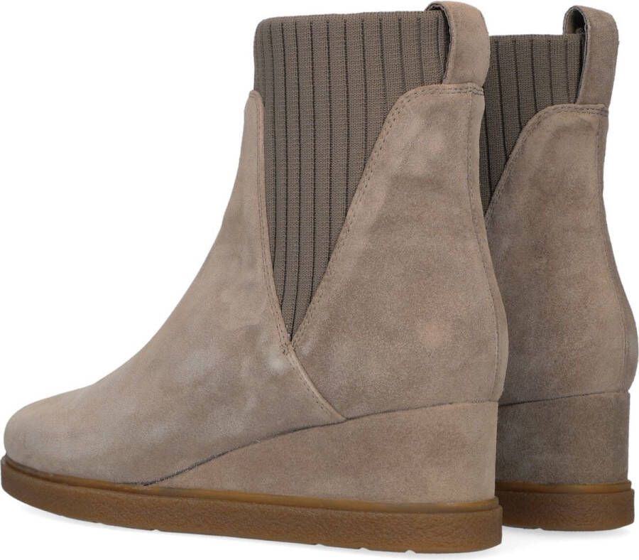 Unisa Jualo Enkellaarsjes Enkelboots Dames Taupe