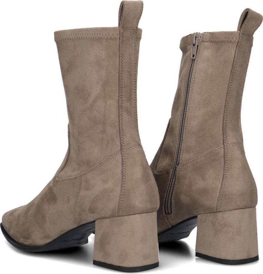 Unisa Langley Enkellaarsjes Enkelboots met rits Dames Taupe