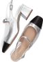 UNISA Slingbacks Dames Lumis Maat: 40 Materiaal: Leer Kleur: Zilver - Thumbnail 2