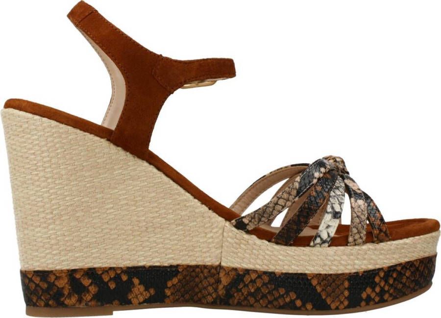 Unisa Wedges Brown Dames