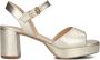 Unisa Gouden elegante sandalen met blokhak Yellow Dames - Thumbnail 2