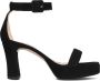 Unisa Olice Sandalen Dames Zwart - Thumbnail 2