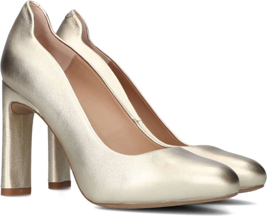 Unisa Pascual Pumps High Heels Schoenen Hoge Hak Dames Goud