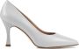 Unisa Pumps Stiletto Dames Damesschoenen Leer hoogte 8 cm Tola bride Wit - Thumbnail 1