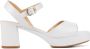 UNISA Sandalen Dames Ney Trouw Maat: 38 Materiaal: Leer Kleur: Gebroken wit - Thumbnail 1