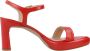 Unisa High Heel Sandals Red Dames - Thumbnail 1