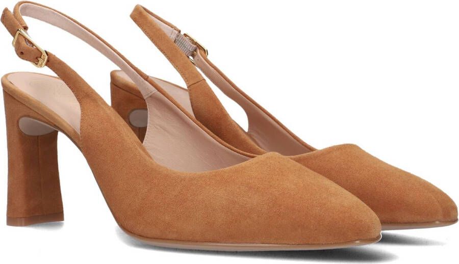 Unisa Winna Pumps High Heels Schoenen Hoge Hak Dames Cognac