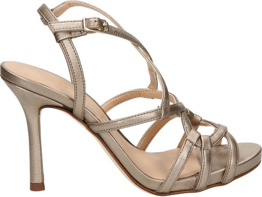 Unisa High Heel Sandals Bruin Dames