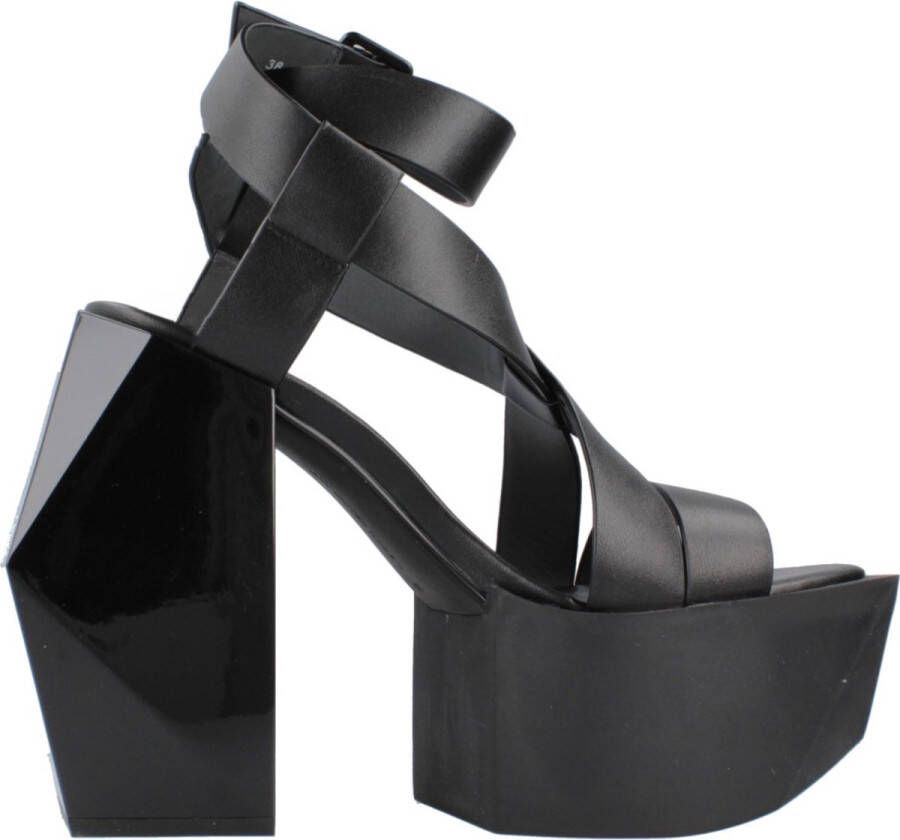 United Nude Stage Sandal Black Dames