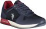 U.s. Polo Assn. Sportieve Vetersneakers Blue Heren - Thumbnail 1