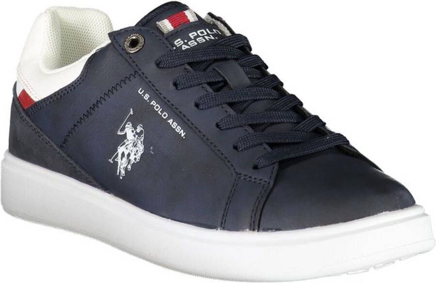 U.s. Polo Assn. Sportieve Veterschoenen met Contrastdetails Blue Heren