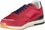 U.s. Polo Assn. Roze Contrast Sneakers voor Sportieve Stijl Red Heren - Thumbnail 1