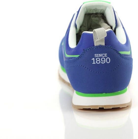 U.s. Polo Assn. Blauwe Sneakers met Print voor Dames Blue Dames