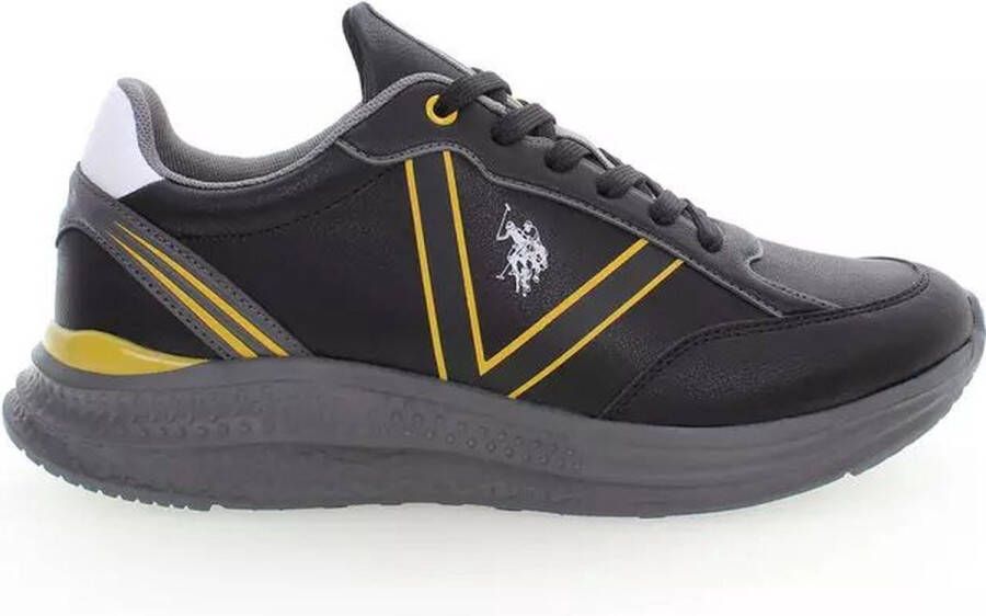 U.S. POLO ASSN. Polyester Sneaker Met Contrasterende Details En Logo