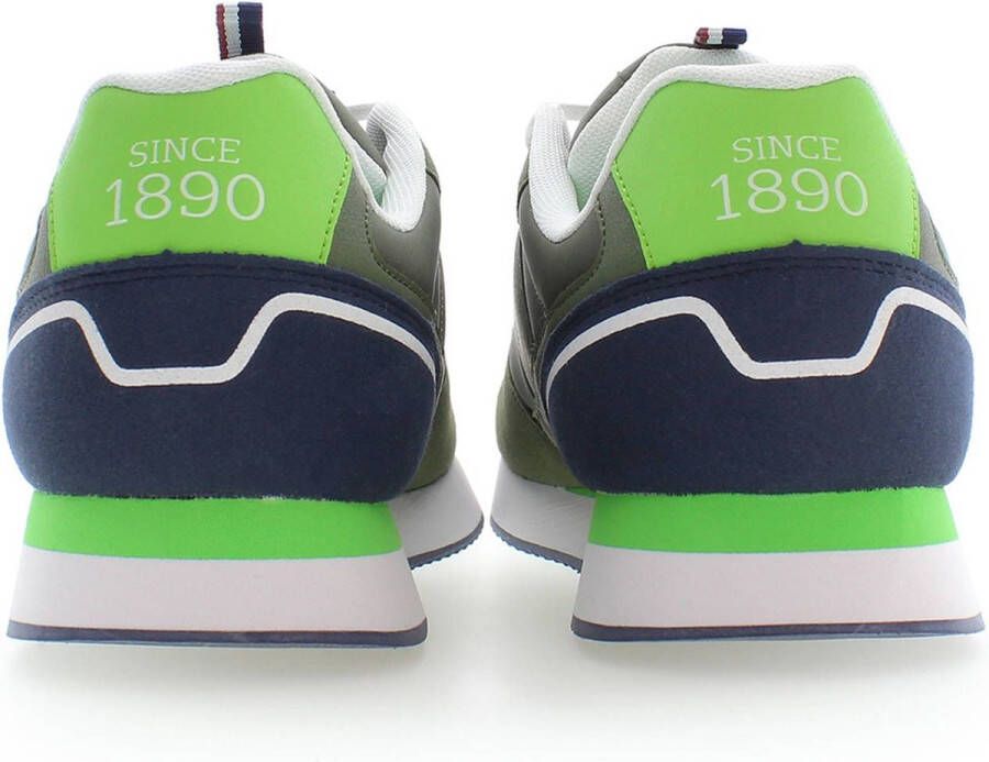 U.s. Polo Assn. Dynamische Groene Sneakers met Iconische Details Green Heren