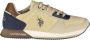 U.s. Polo Assn. Chique Beige Sneakers met Sportieve Contrastdetails Beige Heren - Thumbnail 1