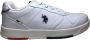 US Polo Assn. U.S. Polo Assn. Andrei Sportieve veter sneakers wit - Thumbnail 1