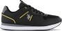 US Polo Assn U.S. POLO ASSN. Nobil 004 Heren Sneakers Schoenen Zwart BLK002 - Thumbnail 1