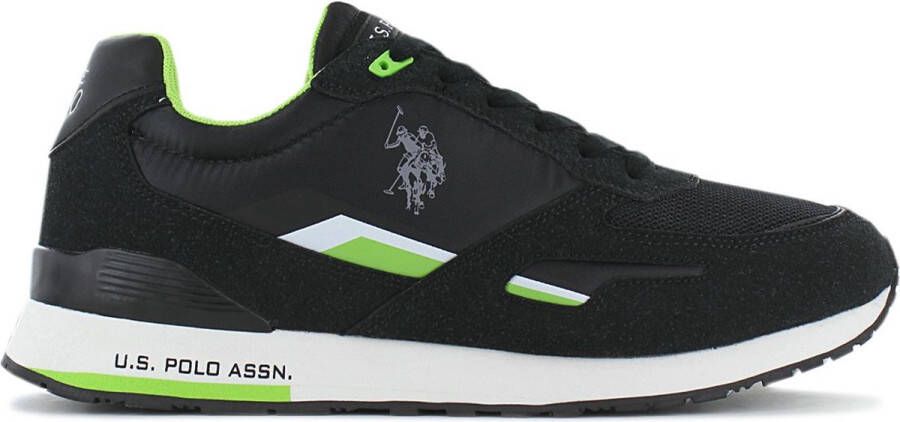 US Polo Assn U.S. POLO ASSN. Tabry 003 Heren Sneakers Schoenen Zwart TABRY003-BLK