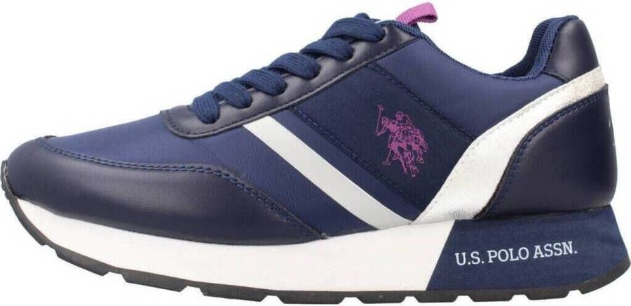 U.s. Polo Assn. Blauwe Eco Nylon Sneakers Blue Heren