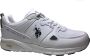 US Polo Assn. U.S. Polo Assn. Vance Sportieve veter sneakers wit - Thumbnail 1