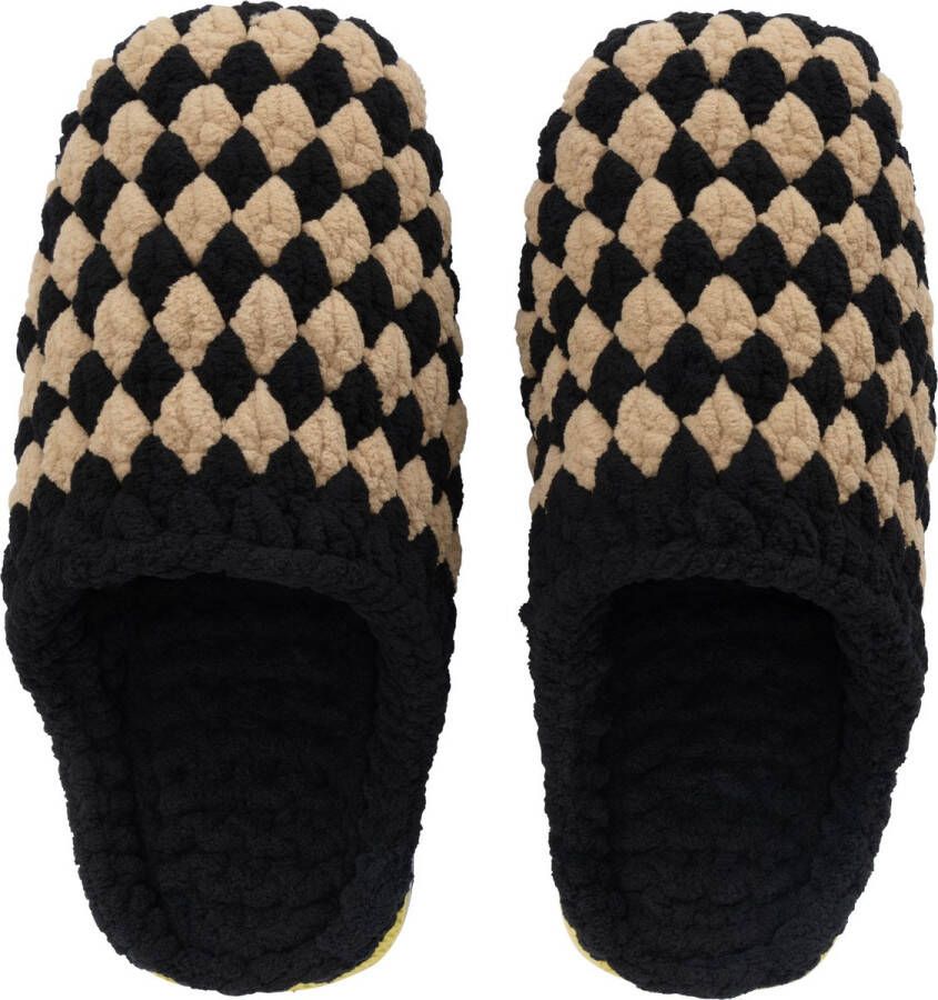 Uzurii Checkered Slippers