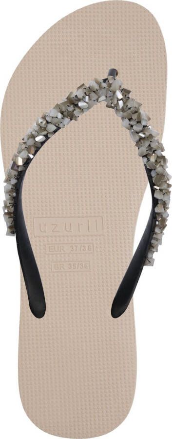 Uzurii Classic Aby Silver Dames Slippers Sand | Beige | Classic Aby Silver