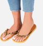 Uzurii Darkness Dames Slippers Ochre | Geel | Kunststof - Thumbnail 2